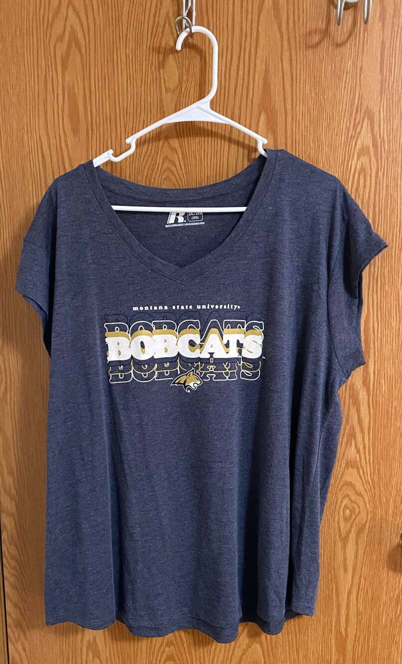Russell Athletic Montana State University Bobcats T-Shirt Size 2X